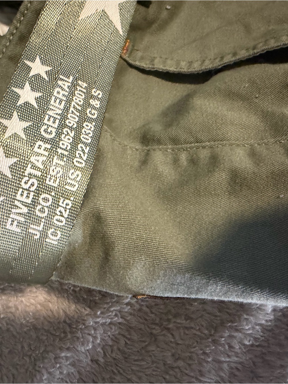 Five Star Olive Green Women's Cargo Trousers - Picture 4 of 5